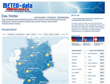 Tablet Screenshot of meteodata-ltd.com